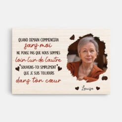 Toile Personnalisée - Quand Demain Commencera - Cadeau Commomératif