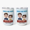 Mug Isotherme 355ml Personnalisé - Papa Et Son Enfant -Cadeau Plus 4000TFR1 mug isotherme 355ml personnalise papa et son enfant 4000T3I0B