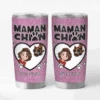 Mug Isotherme 590ml Personnalisé - Maman Chien Cœur - Paillette -Cadeau Plus 4012TFR1 mug isotherme 590ml personnalise maman chien coeur paillette 4012TKN0C