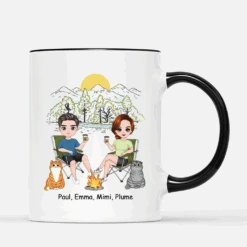 Mug Couple Personnalisé - Toi Et Moi Et Les Chats -Cadeau Plus 4017MFR3 mug couple personnalise toi et moi et les chats 4017m8h0d