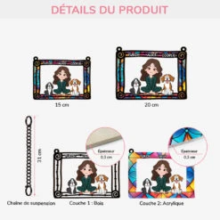 Attrape-soleil Personnalisé Pour Femme - Maman Chien -Cadeau Plus 4102UFR3 attrape soleil personnalise pour femme maman chien 4102u8l8c