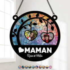 Attrape-soleil Pour Maman Personnalisé - Nous Aimons Maman - Photo