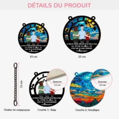 Attrape-soleil Personnalisé - La Seule Chose Encore Plus Belle -Cadeau Plus 4116UFR3 attrape soleil personnalise la seule chose encore plus belle 4116u3t7a