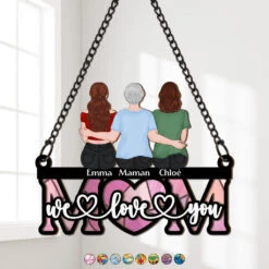 Attrape-soleil Pour Maman Personnalisé - Nous T'Aimons