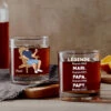 Verre À Whisky Pour Papy Personnalisé - Légende Depuis