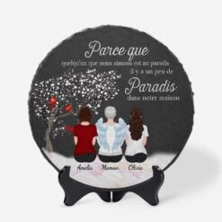 Pierre Personnalisée Famille – Un Peu De Paradis Chez Nous