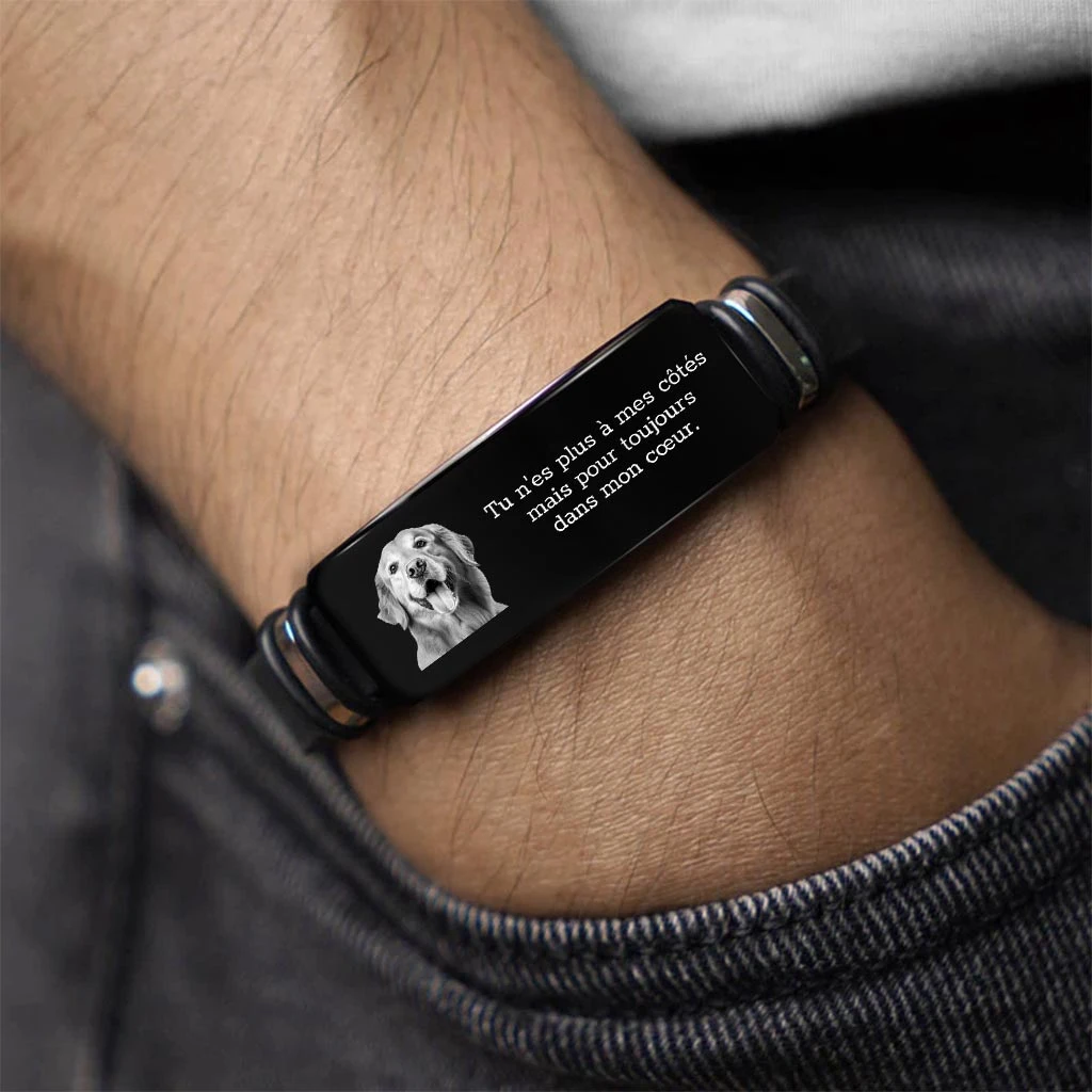 Bracelet Personnalisé Pour Chat - Pour Toujours Dans Mon Cœur - Photo 4 Bracelet Personnalisé Pour Chat - Pour Toujours Dans Mon Cœur - Photo – Image 2