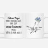 Mug Personnalisé - Coucou Papa - Tenant Les Mains -Cadeau Plus 4170MFR1 mug personnalise coucou papa tenant les mains 4170m6i0a