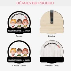 Clip Pare-soleil De Voiture Personnalisé Maman - Conduis Prudemment -Cadeau Plus 4190GFR3 clip pare soleil de voiture personnalise maman conduis prudemment 4190g9l0b