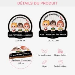 Clip Pare-soleil De Voiture Personnalisé Maman - Conduis Prudemment -Cadeau Plus 4190GFR4 clip pare soleil de voiture personnalise maman conduis prudemment 4190g9l0b