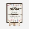 Plaque En Bois Personnalisé - D'abord Maman Maintenant Mamie - Fleurs Pastel -Cadeau Plus 4200QFR1 plaque en bois personnalise dabord maman maintenant mamie fleurs pastel 4200q8i5a