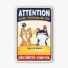 Plaque Personnalisable Effet 3D – Zone Patrouillée Par Des Chats 1 Plaque Personnalisable Effet 3D – Zone Patrouillée Par Des Chats -Cadeau Plus 4224EFR1 effet dimpression 3d plaque personnalisee zone patrouillee par des chats design cartoon 4224e5t8d