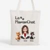 Tote Bag Personnalisé Avec Chat - La Maman Chat - Design Cartoon 1 Tote Bag Personnalisé Avec Chat - La Maman Chat - Design Cartoon -Cadeau Plus 4298TFR1 tote bag personnalise avec chat la maman chat design cartoon 4298t3l0d