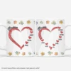 [Effet D'Impression 3D] Mug Personnalisé - Maman - Cœur Avec Fleurs -Cadeau Plus 4304MFR1 effet dimpression 3d mug personnalise maman coeur avec fleurs 4304m