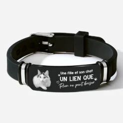 Bracelet Pour Amoureux Des Chats - Un Lien Que Rien Ne Peut Briser - Photo