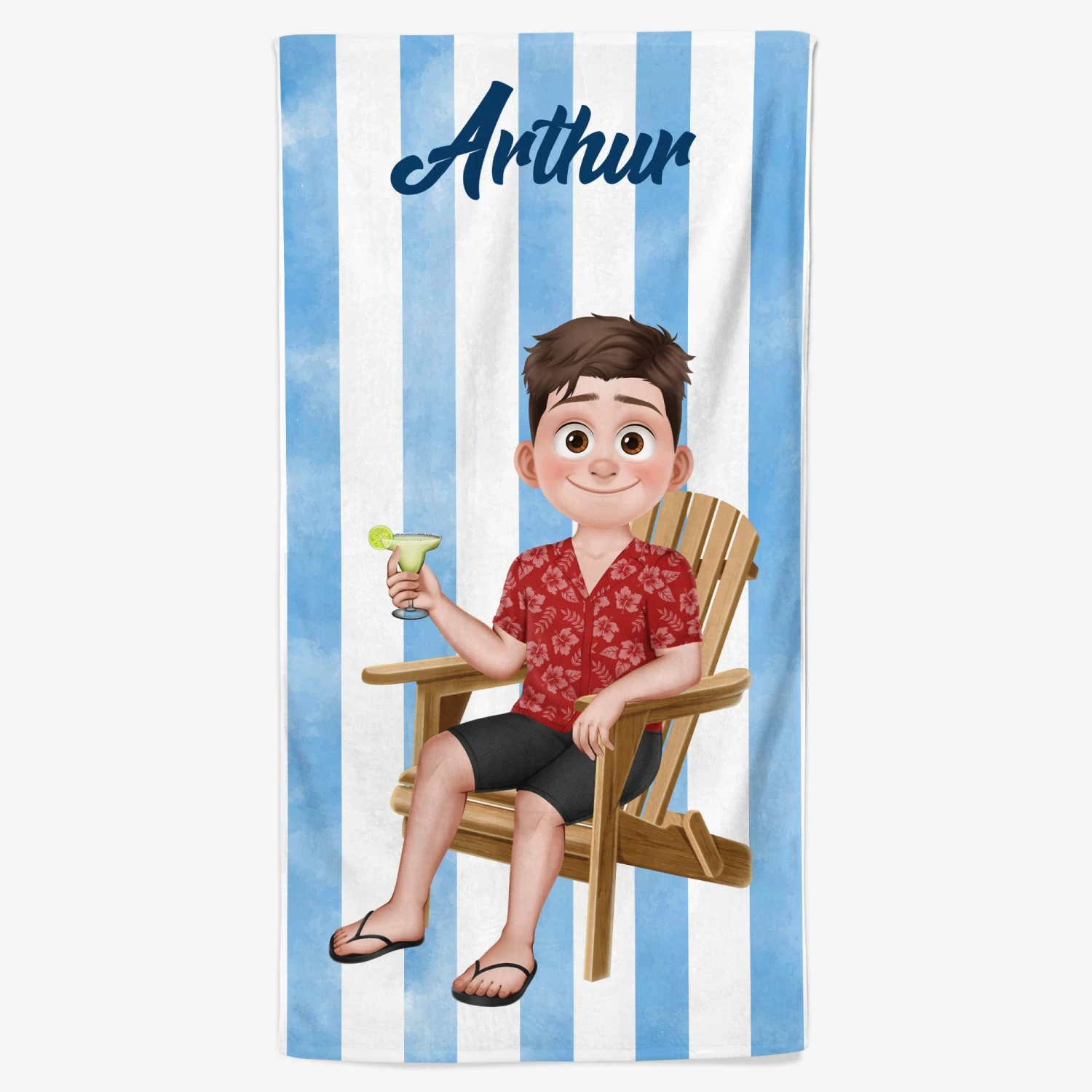 Serviette De Plage Personnalisée Homme En Vacances 3 Serviette De Plage Personnalisée Homme En Vacances