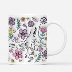 [Effet D'Impression 3D] Mug Personnalisé Maman Y2K -Cadeau Plus 4456MFR3 mug personnalise maman 2yk 4456m5h5a
