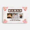 Toile Maman Personnalisée Avec Photo - Tu Es Le Monde -Cadeau Plus 4472CFR1 toile maman personnalisee avec photo tu es le monde 4472c5l5a