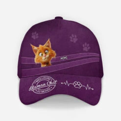 Casquette Personnalisée - Meilleur(e) Papa/Maman Chat
