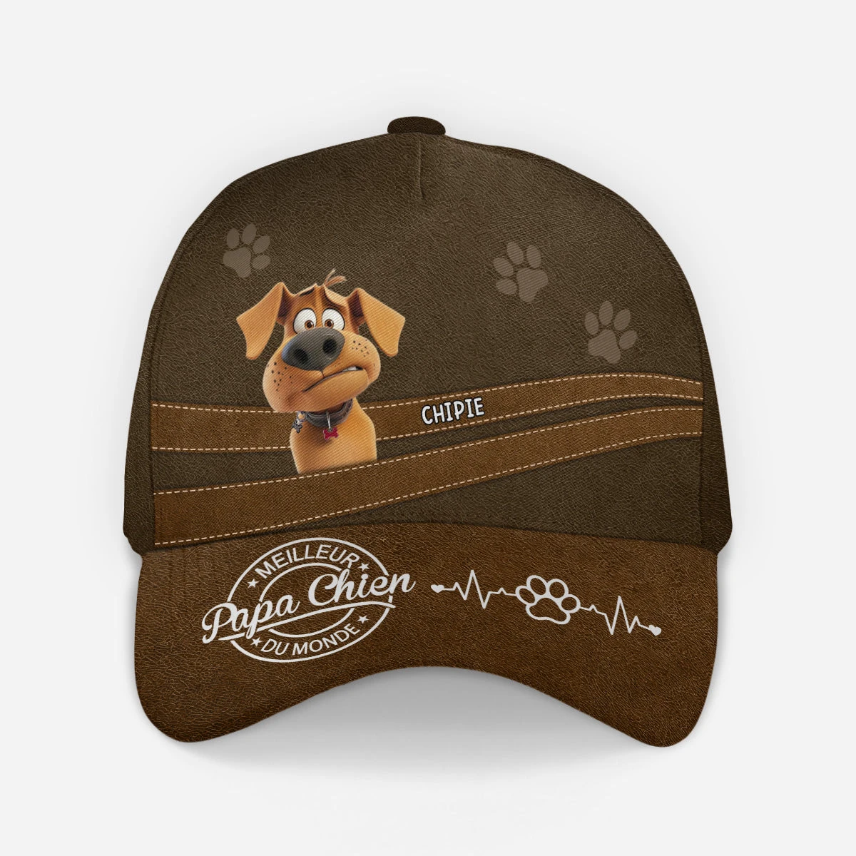 Casquette Personnalisée - Meilleur(e) Papa/Maman Chien 3 Casquette Personnalisée - Meilleur(e) Papa/Maman Chien