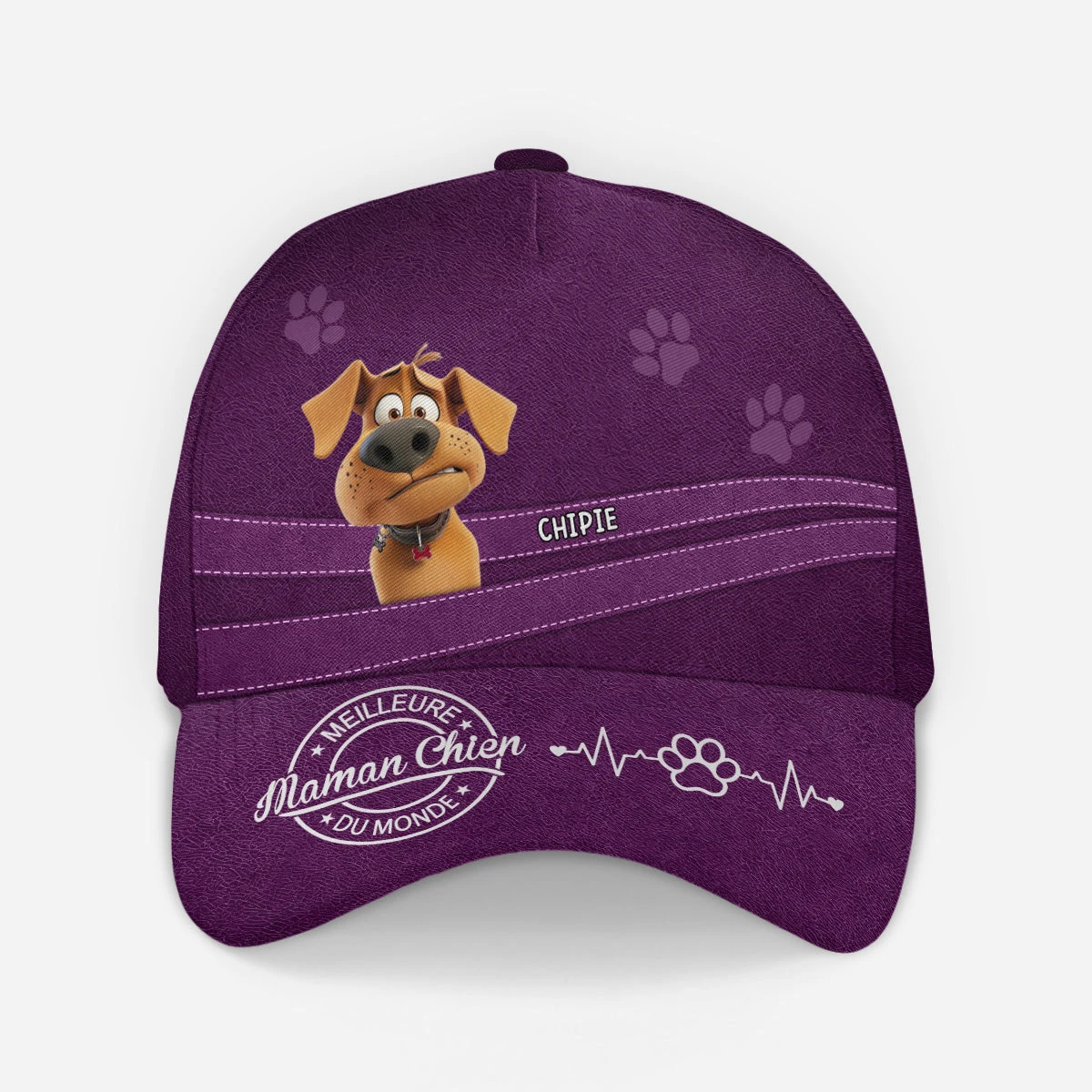 Casquette Personnalisée - Meilleur(e) Papa/Maman Chien 4 Casquette Personnalisée - Meilleur(e) Papa/Maman Chien – Image 2