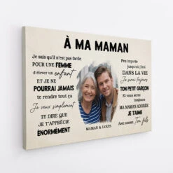 Toile Personnalisée - À Mon Papa Soldat Vétéran -Cadeau Plus 4515CFR2 toile personnalisee a mon papa soldat veteran 4515c6qnb