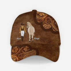 Casquette Personnalisée Femme Et Cheval