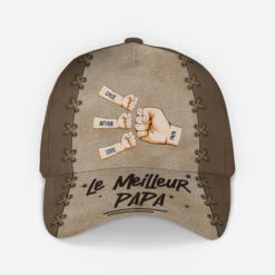 Casquette Papa Personnalisée – Meilleur Papa Avec Poings