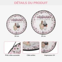 Attrape-soleil Personnalisé Pour Maman - C'est Grâce À Toi -Cadeau Plus 4563BFR3 serviette de plage personnalise femme sexy 4563bklta c0cb40c2 bde5 4b45 9e96 813222bfd5a0