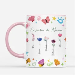 Mug Personnalisé - Le Jardin De Mamie - Dessin Crayon -Cadeau Plus 4573MFR2 mug personnalise le jardin de mamie dessin crayon 4573mkq0a
