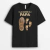 T-shirt Personnalisé - La Bande À Papa - Chaussure Et Empreintes Pied -Cadeau Plus 4583AFR1 t shirt personnalise la bande a papa chaussure et empreintes pied 4583a36ab