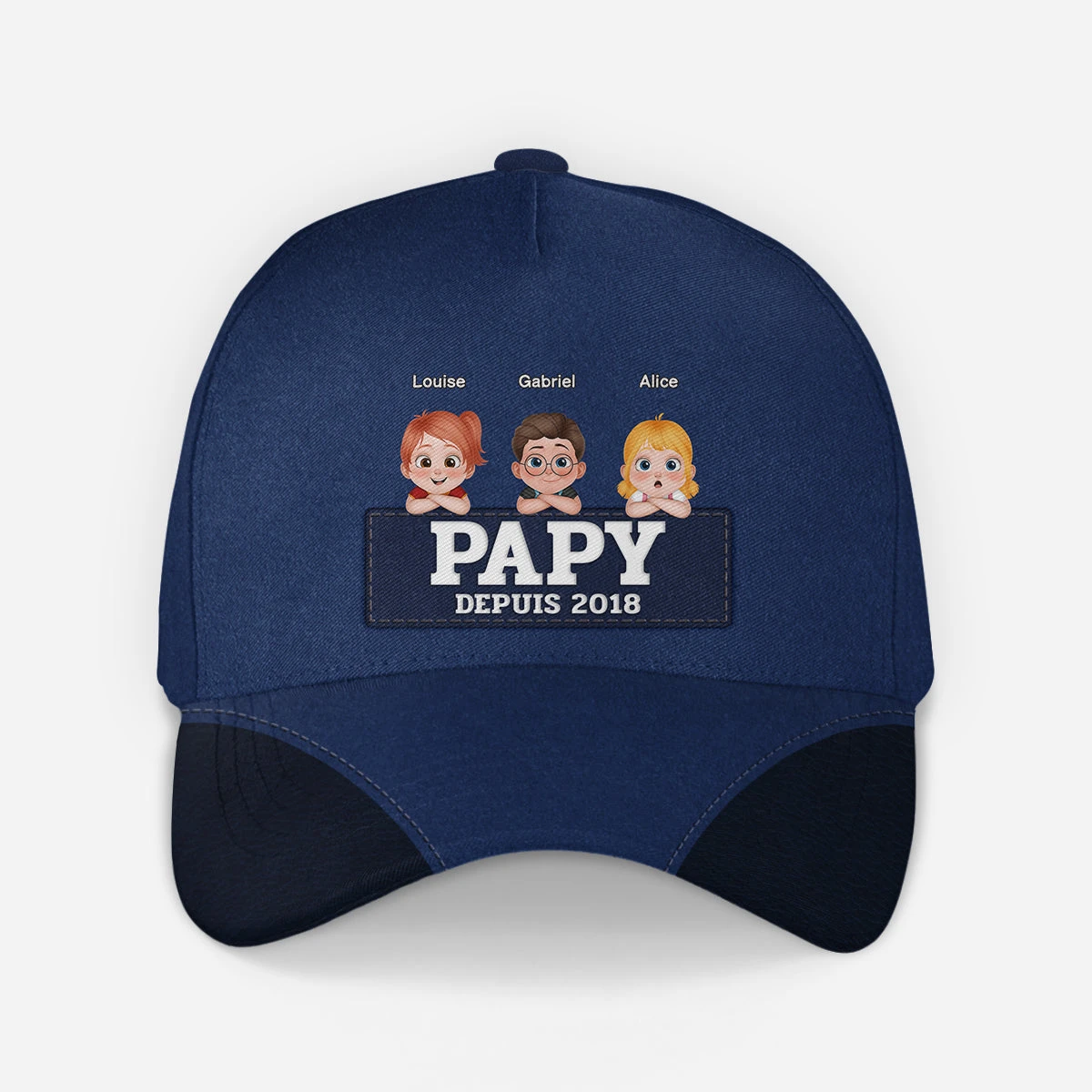 Casquette Personnalisée Papa Depuis 4 Casquette Personnalisée Papa Depuis – Image 2