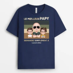 T-shirt Personnalisé - Meilleur Papa Militaire - Design Cartoon -Cadeau Plus 4644AFR2 t shirt personnalise meilleur papa militaire design cartoon 4644a5t0b e8e999e9 b0b3 44af 8059 94c94ef495a4