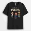 T-shirt Personnalisé La Bande À Papa - Version BD -Cadeau Plus 4694AFR1 t shirt personnalise la bande a papa version bd 4694a5h8b