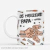 [Effet D'Impression 3D] Mug Personnalisé - Meilleur Papa Du Monde - Poings -Cadeau Plus 4695MFR1 effet dimpression 3d mug personnalise meilleur papa du monde poings 4695mkl5b b6b2c1d2 14b3 426e b18b a0df41a4c4ba
