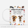 [Effet D'Impression 3D] Mug Personnalisé - Au Meilleur Papa Chien Bricoleur -Cadeau Plus 4720MFR1 effet dimpression 3d mug personnalise au meilleur papa chien bricoleur 4720mkt0c 6ec86280 c244 4860 8519 ccf862bc7cd2