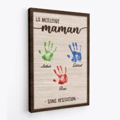 Toile Personnalisée - Meilleur Papa Sans Hésitation -Cadeau Plus 4744CFR2 toile personnalisee meilleur papa sans hesitation 4744c3qab