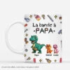 [Effet D'Impression 3D] Mug Personnalisé - La Bande À Papa Dinosaure - Avec Outils -Cadeau Plus 4781MFR1 effet dimpression 3d mug personnalise la bande a papa dinosaure avec outils 4781m3t5b