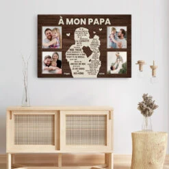 Toile Personnalisée Papa - À Travers Mes Yeux - Photo Et Texte 7 Toile Personnalisée Papa - À Travers Mes Yeux - Photo Et Texte -Cadeau Plus 4817CFR3 toile personnalisee papa a travers mes yeux photo et texte 4817c5qab