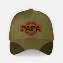 Casquette Personnalisée Papa - L'Homme, Le Mythe, La Légende - Vintage