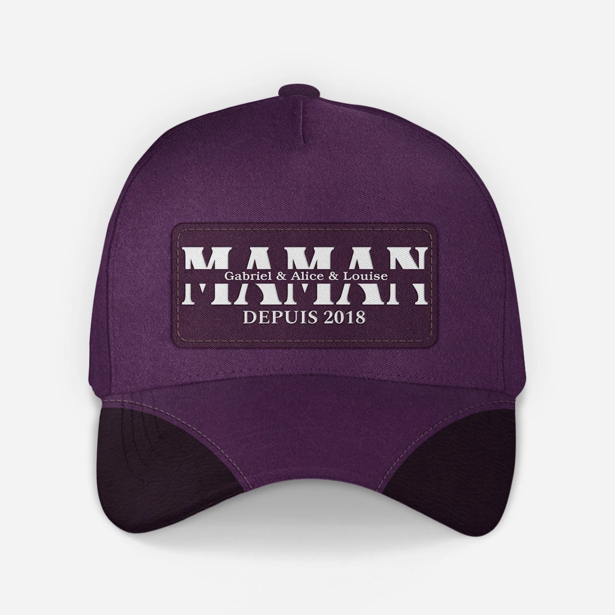 Casquette Personnalisée Vintage - Papa Depuis 4 Casquette Personnalisée Vintage - Papa Depuis – Image 2