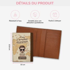 Porte Passeport Personnalisé Homme - L'aventure Commence - Version Soldat -Cadeau Plus 4979OFR3 porte passeport personnalise femme laventure commence version soldat 4979o5t0b