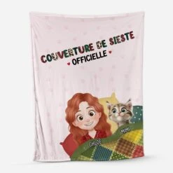 Plaid Personnalisé Avec Chat - Notre Couverture Câline