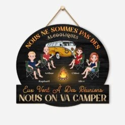 Plaque En Bois Personnalisée À Suspendre - Le Coin Des Amis