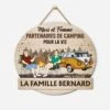 Plaque En Bois Personnalisée Couple À Suspendre - Partenaires De Camping -Cadeau Plus 5043QFR1 plaque en bois personnalisee couple a suspendre partenaires de camping 5043q8tag