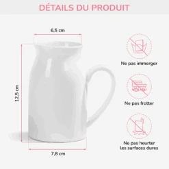 Vase Personnalisé Pour Meilleure Amie - Vivre À Côté -Cadeau Plus 5056OFR3 vase personnalise mamie le jardin de mamie 5056o8gaa 1