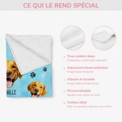 Plaid Personnalisé - Couverture Personnalisable Avec Visages 8 Plaid Personnalisé - Couverture Personnalisable Avec Visages -Cadeau Plus 5082BFR4 plaid personnalise couverture personnalisable avec visages 5082b3tmc