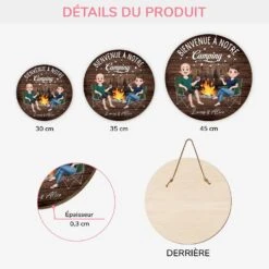 Plaque En Bois Personnalisée Pour Couple À Suspendre - Bienvenue À Notre Camping -Cadeau Plus 5089QFR3 plaque en bois personnalisee pour couple a suspendre bienvenue a notre camping 5089q8qmg