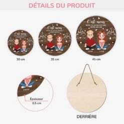 Plaque En Bois Personnalisée Pour Couple À Suspendre - C'est Nous -Cadeau Plus 5091QFR3 plaque en bois personnalisee pour couple a suspendre cest nous 5091q86ng