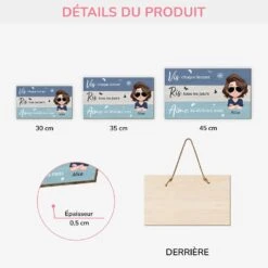 Plaque En Bois Personnalisée Pour Femme À Suspendre - Vis, Ris, Aime 8 Plaque En Bois Personnalisée Pour Femme À Suspendre - Vis, Ris, Aime -Cadeau Plus 5100QFR3 plaque en bois personnalisee pour femme a suspendre vis ris aime 5100q8yna